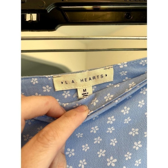 LA Hearts Fitted Ruffle Hem Mini Skirt - Picture 4 of 5